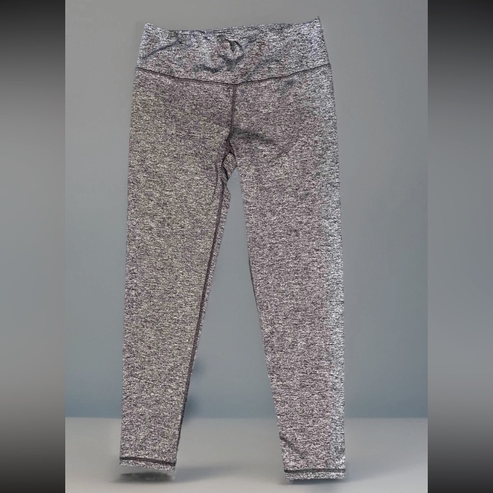 Victoria  Secret Sport Womens VSX Gray Mid Rise Knockout Ankle Length Leggings L